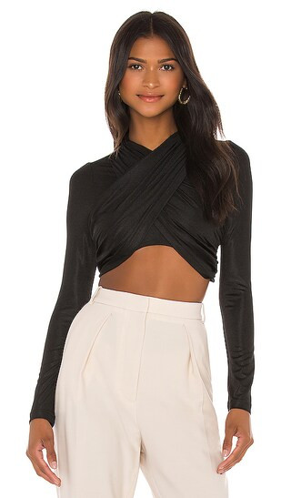 Arta Top in Black | Revolve Clothing (Global)