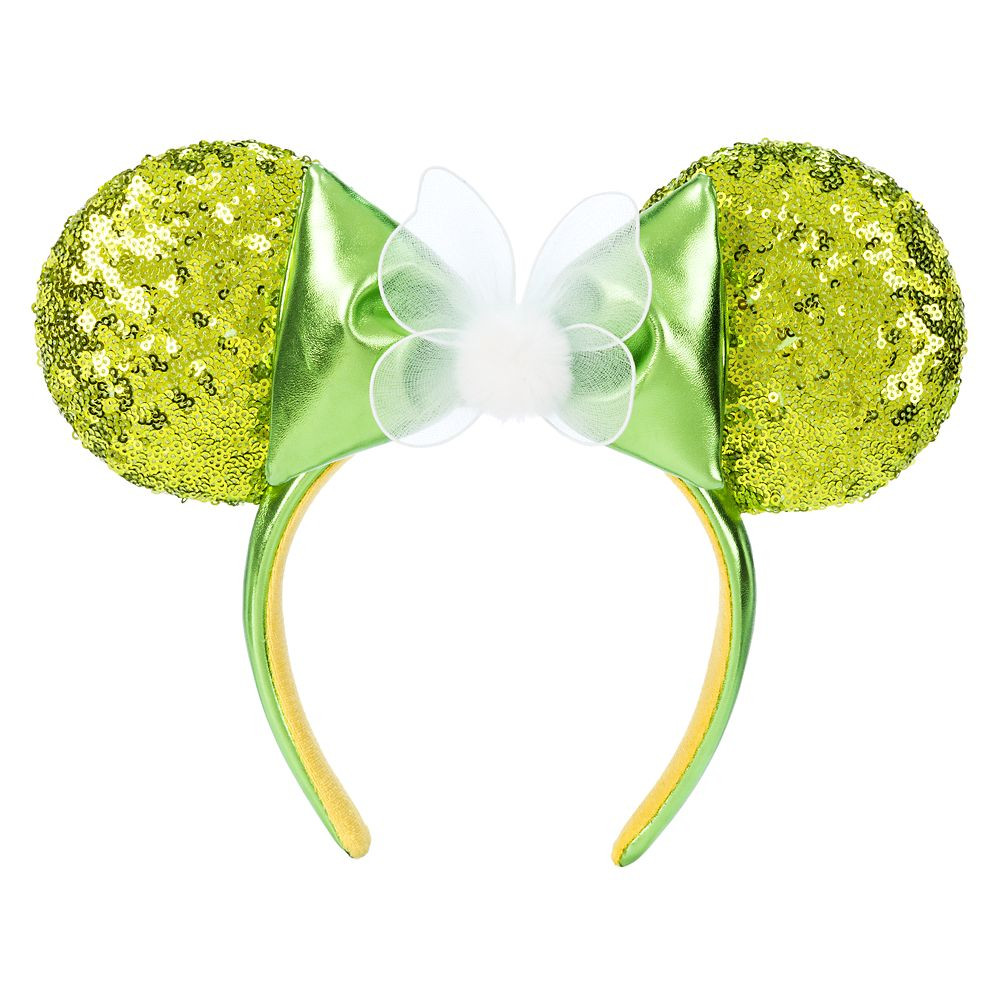 Tinker Bell Sequined Ear Headband for Adults – Peter Pan | Disney Store