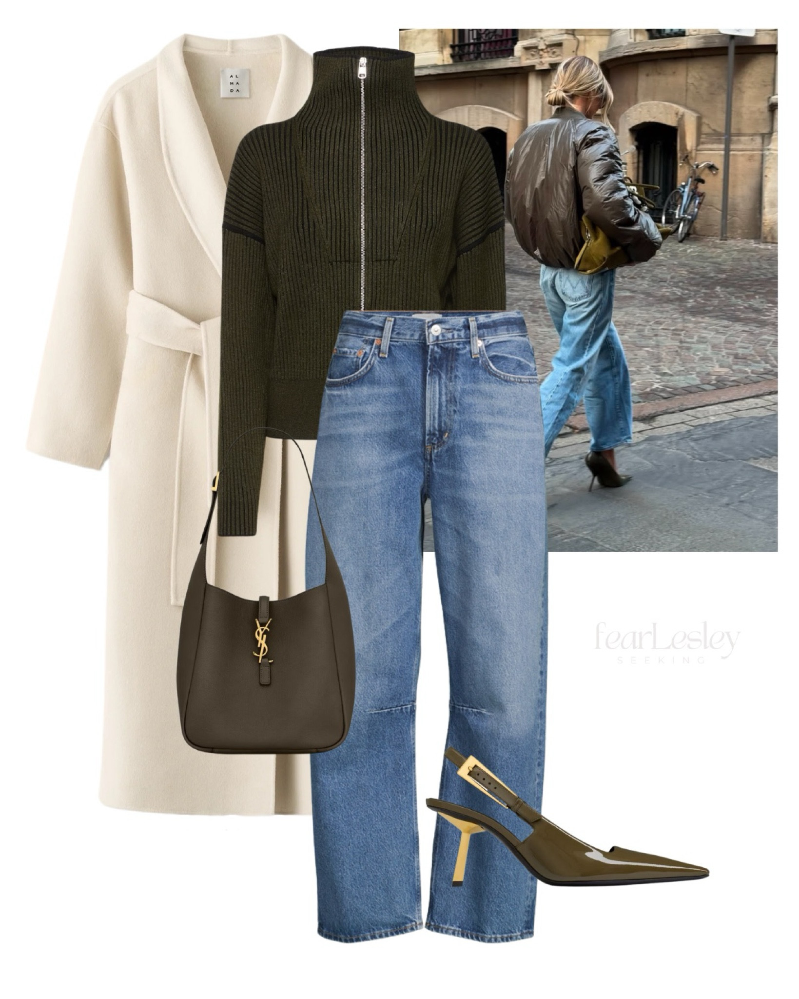 Denim with a small heel can still be casuall

#LTKstyletip #LTKover50style