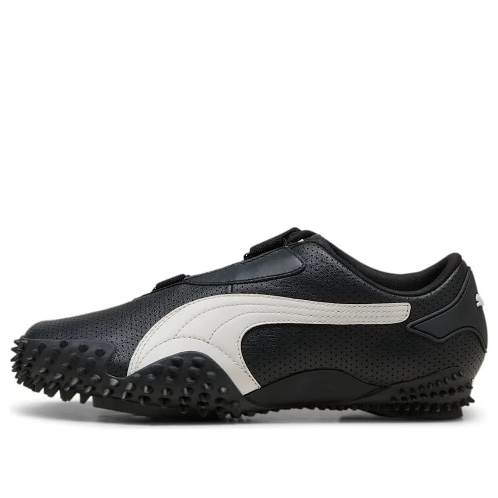 PUMA Mostro Perforated Leather 'Black White' 397331-02 | KICKS CREW