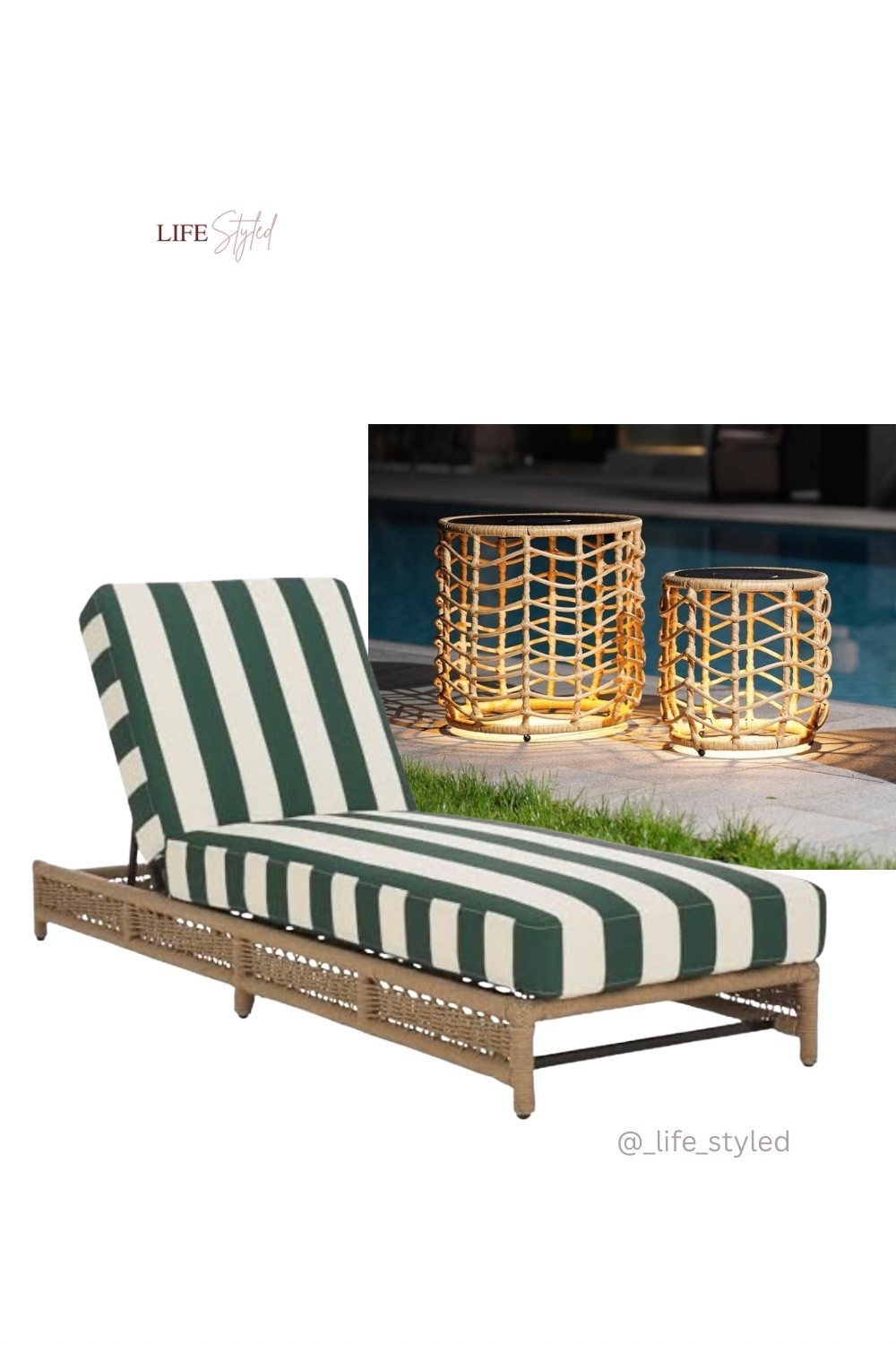 Current patio obsession: lounge chairs + solar glow everything ✨

#LTKselfcare #LTKSeasonal #LTKHome