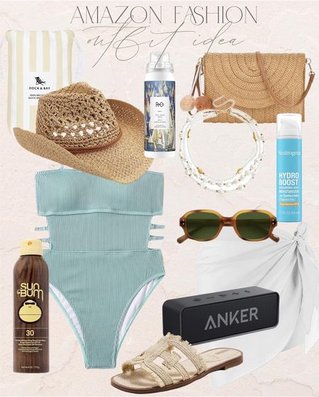 Amazon One piece swimsuit outfit idea! #Founditonamazon #amazonfashion #inspire Amazon fashion outfit inspiration 

#LTKswim #LTKfindsunder50 #LTKstyletip