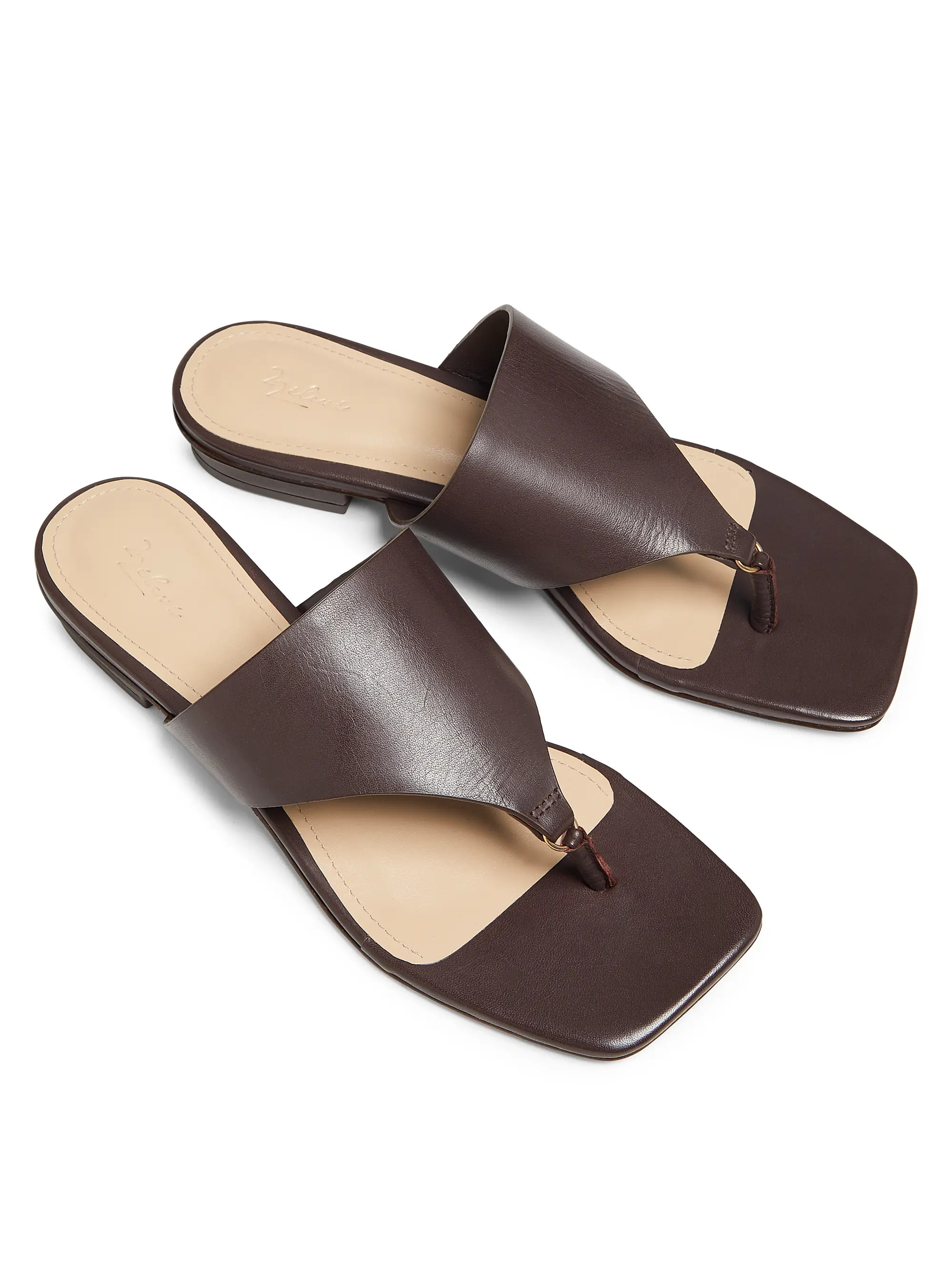 Ring Leather Sandals | Saks Fifth Avenue