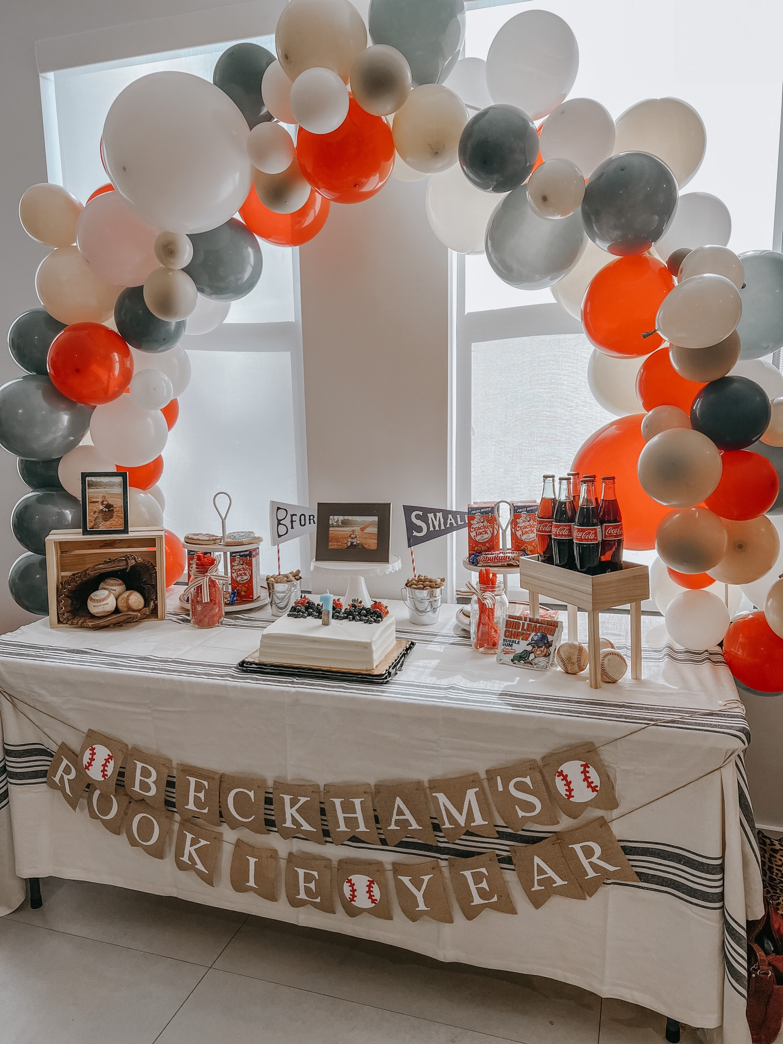 Beckham’s rookie year 1st birthday was so fun! I mixed the sandlot theme in there as well. 

First birthday party planning was fun but mamas ready for a nap. 

#LTKbump #LTKbaby #LTKkids