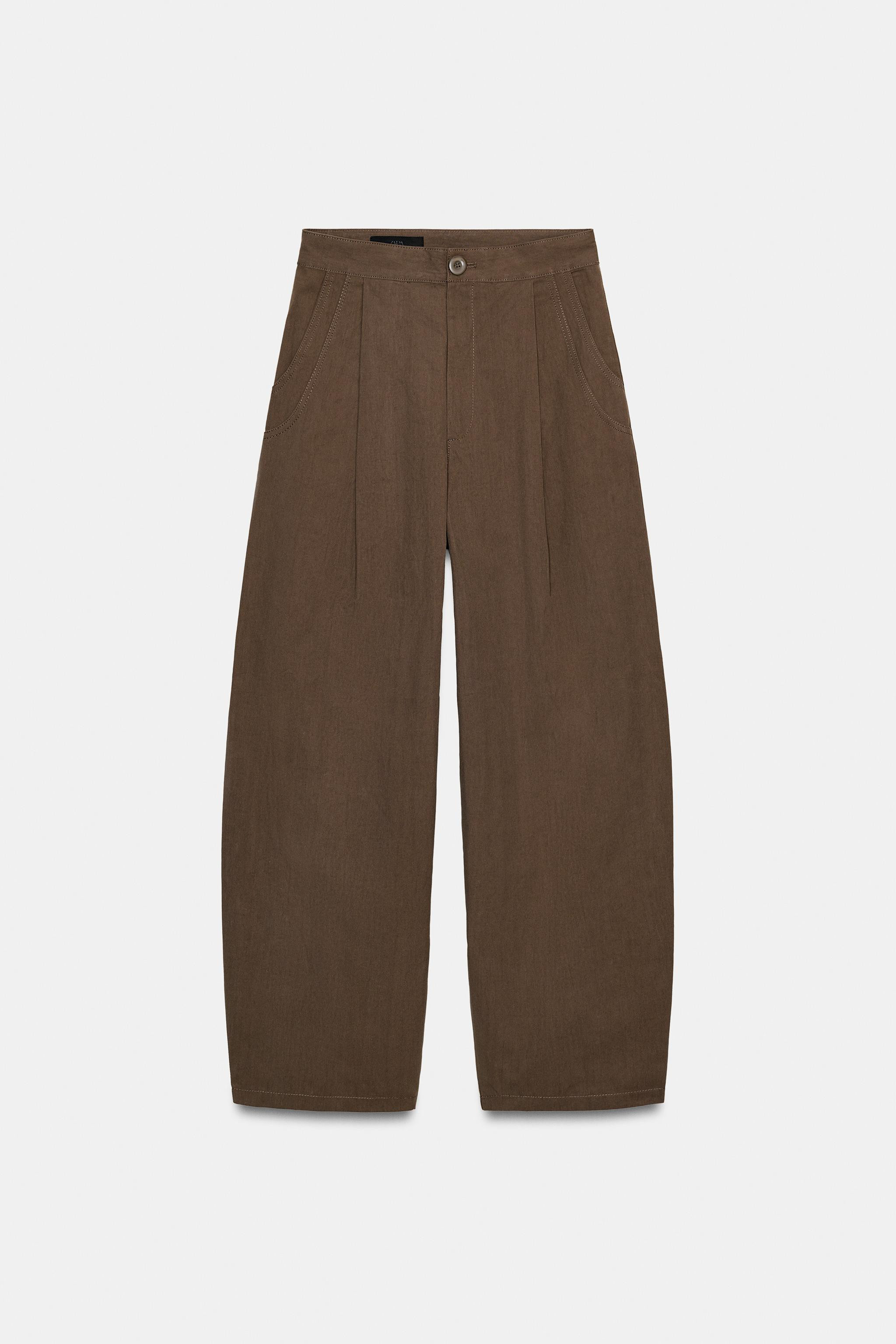 PLEATED BALLOON PANTS | Zara Canada