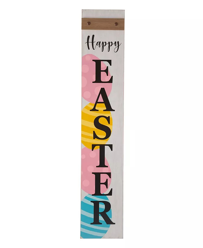 42"H Wooden "HAPPY EASTER" Porch Sign | Macys (US)