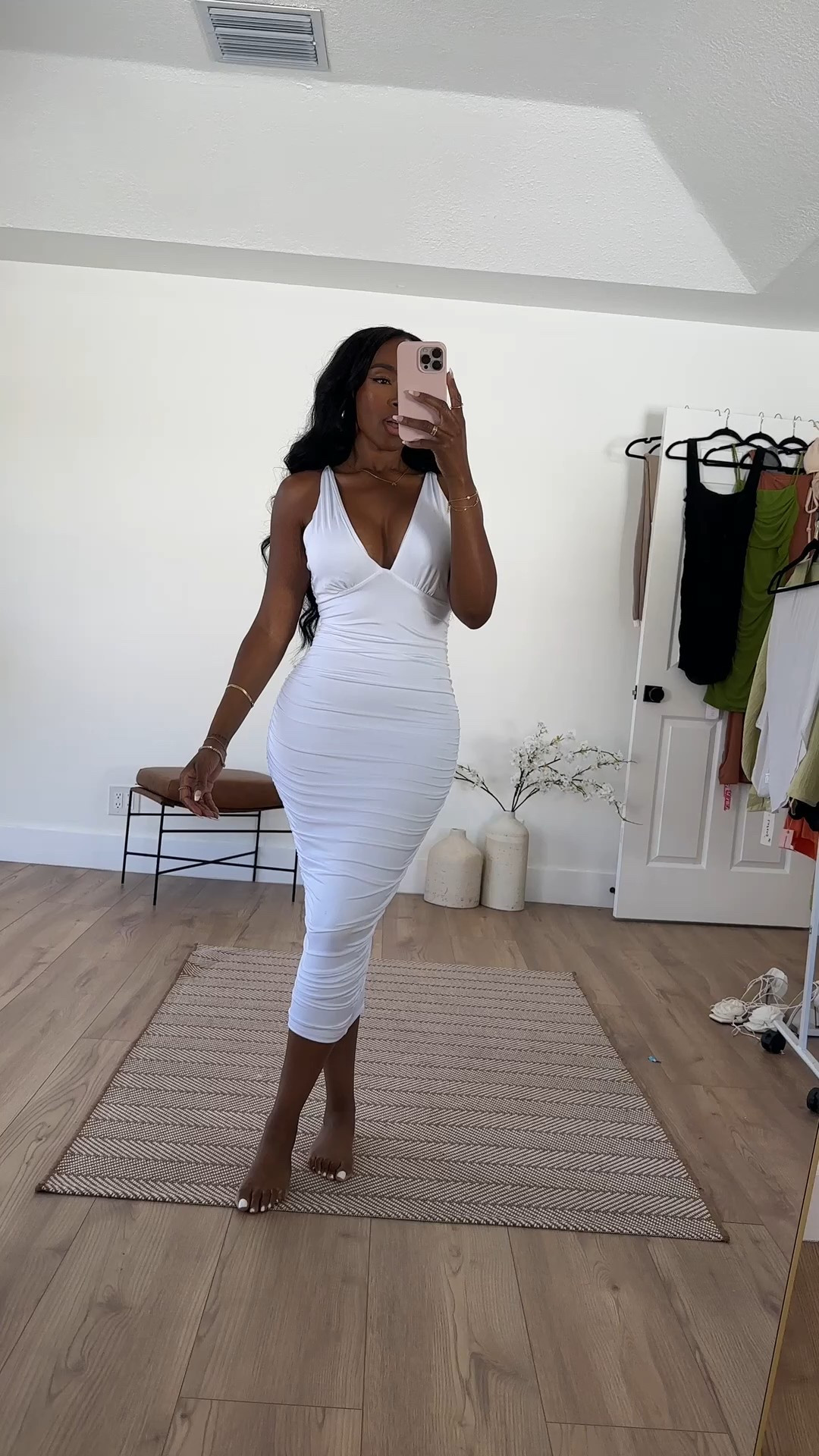 Summer white body on maxi dress 

Size small  I’m 5’4 | 140lbs | 36D -27 -40   IG & YT: kirasfashionfinds TT: kiraabboud  #Outfitinspiration #fashionstyle #outfitideas #spring #springfashion #simpleoutfit #summer #momoutfit #casualoutfit #streetwear 

#MidsizeFashion #PlusSizeFashion #PetiteFashion #Petite #PlusSize #BlackWoman #MensOutfits #Size14 #TallWomenFashion #DressJeans #Sandals #WorkOutfit #Dresses #CountryConcertOutfit #Shoes #DateNightOutfit #Workwear #TrenchCoat 