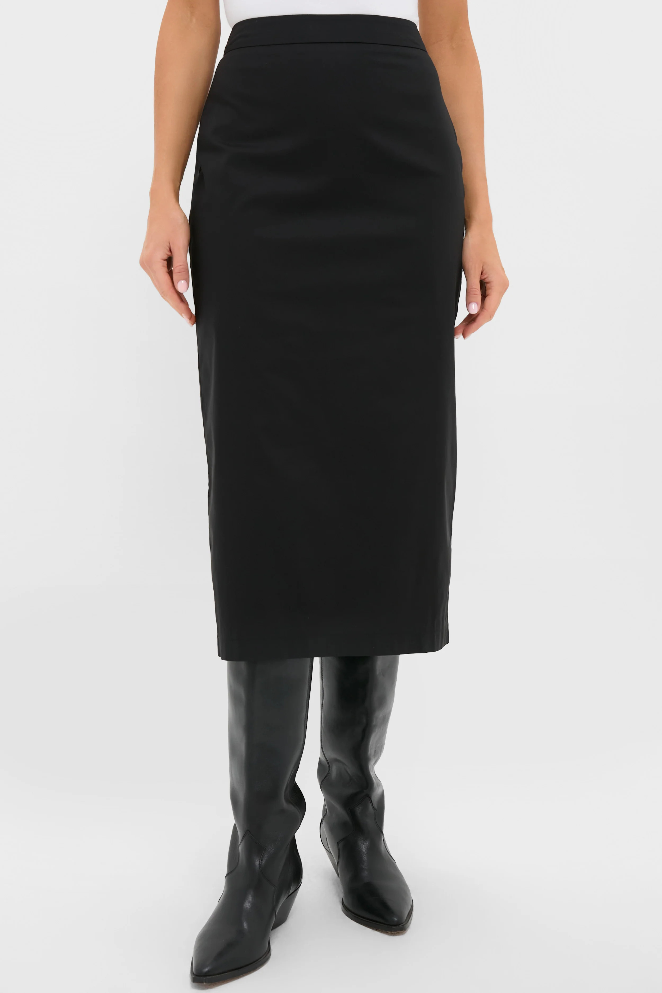 Black Rosie Midi Skirt | Tuckernuck (US)