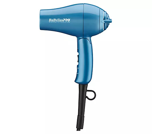BaBylissPRO Nano Titanium 1000W Travel Dryer - QVC.com | QVC