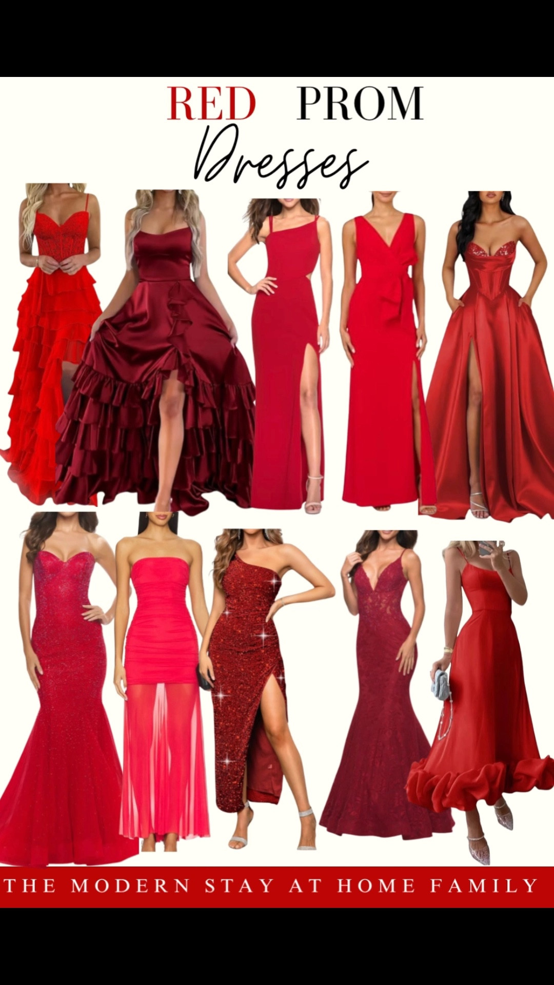Turn heads on prom night in the most stunning red prom dresses of the season ❤️ Whether you love a bold classic look or something trendy and dramatic, these prom dresses 2026 styles are everything. From long red prom dresses with elegant satin finishes to sparkly sequin gowns, fitted mermaid silhouettes, and flowy tulle skirts, there’s a perfect shade of red for every vibe. Think classy prom dresses with corset tops, strapless red gowns, one shoulder styles, and sleek formal dresses that photograph beautifully. If you want timeless, confident, and unforgettable, a red prom dress is always the move.

red prom dresses, prom dresses 2026, red prom gown, long red prom dress, satin prom dress, sequin prom dress, mermaid prom dress, strapless prom dress, corset prom dress, formal dresses, classy prom dresses, elegant prom dress, prom night outfit, senior prom dress, glamorous prom look

#LTKWedding #LTKBeauty #LTKMidsize