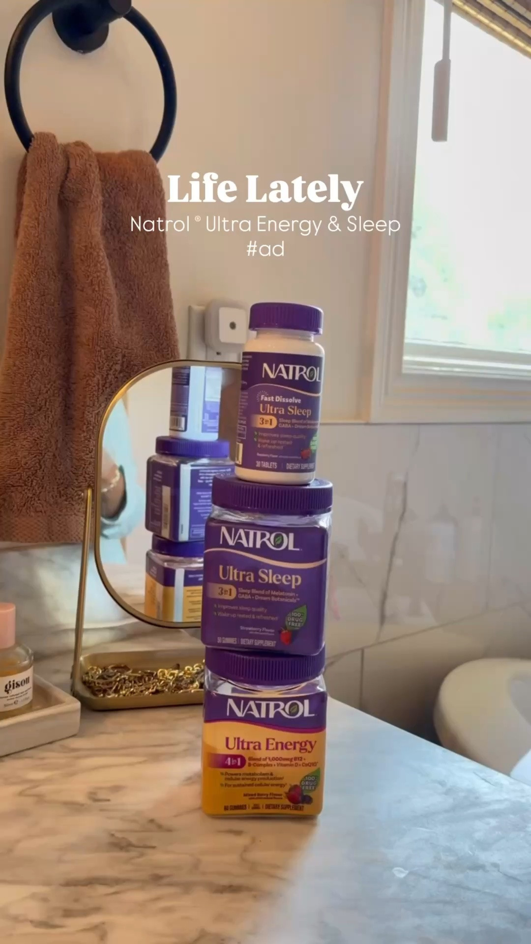 #ad Since partnering with @Natrolofficial and @target, I’ve been more intentional about supporting my overall wellness during the day and my sleep at night 🤍

I love that both Natrol Ultra Energy and Ultra Sleep are so easy to grab at Target in-store or online!

#TargetPartner #Natrol #UltraSleep #UltraEnergy @Shop.LTK #liketkit

Disclaimer: †These statements have not been evaluated by the Food and Drug Administration.  This product is not intended to diagnose, treat, cure or prevent any disease.

#LTKgrwm #LTKdayinmylife #LTKselfcare