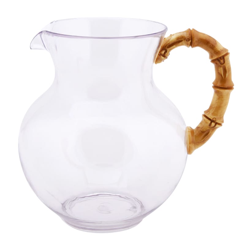 Clear Bamboo Pitcher | At Home