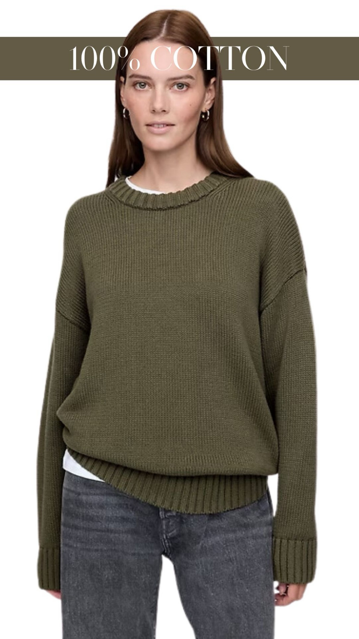 100% cotton sweaters are great because they’re super breathable and wash well over time ☺️🤍

I particularly love the color of this one - an olive green is a fall staple year after year 🫒


#fall #fallpictures #fallphotos #autumn #autumnal #fallfashion #falloutfit #burgundy #suede #ltkworkwear #workwardrobe #workoutfit #officeoutfit #officefashion #officestyle #corporatefashion #corporategirlies 

#LTKFindsUnder50 #LTKSeasonal #LTKWorkwear