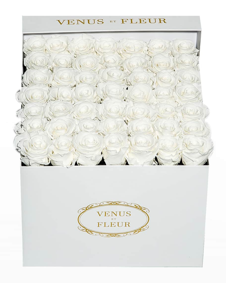Classic Large Square Rose Box | Neiman Marcus