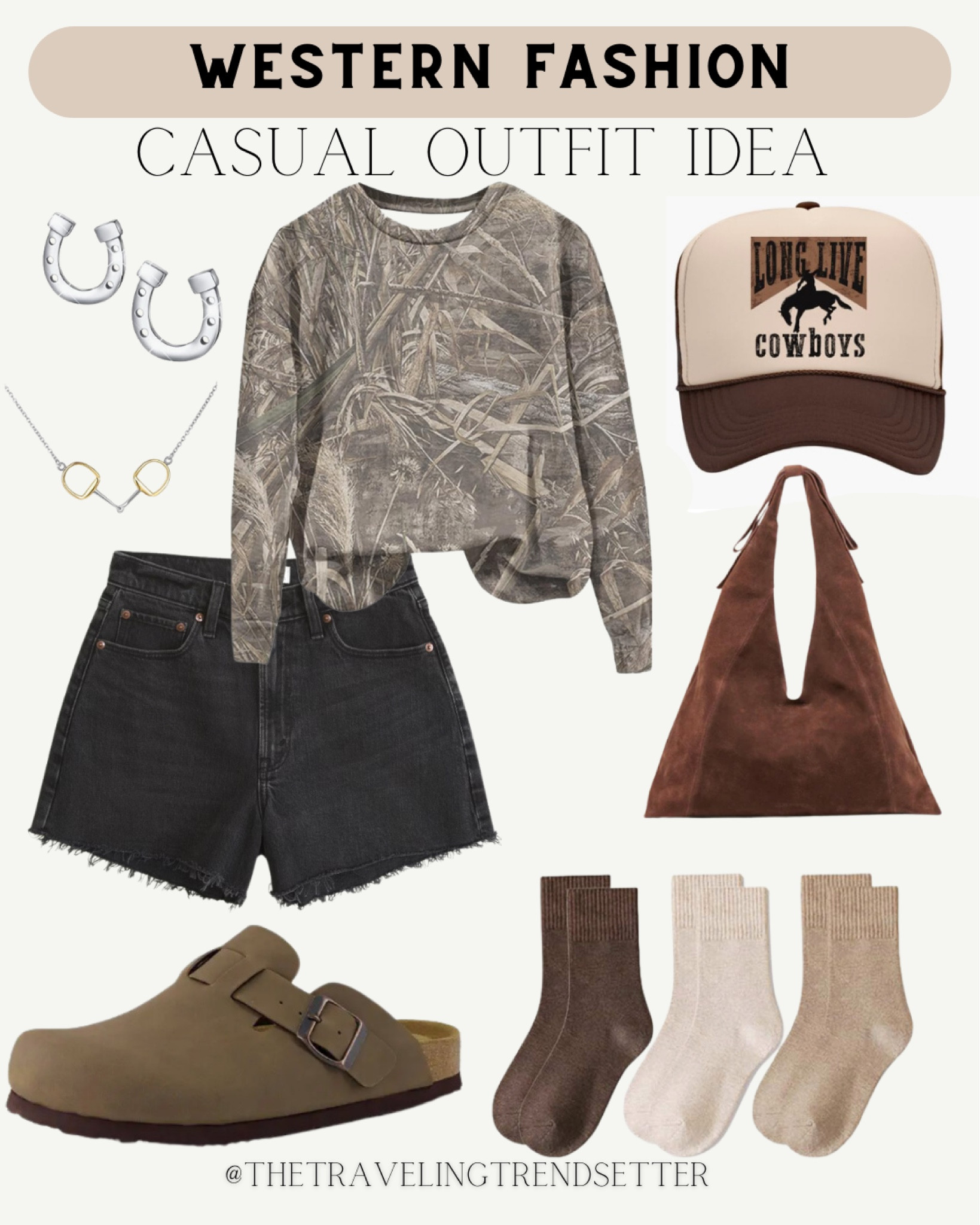 Camo from Amazon - denim shorts - slip Ons - casual outfit idea for fall - how to style a trucker hat 

#LTKStyleTip #LTKBacktoSchool #LTKFindsUnder50