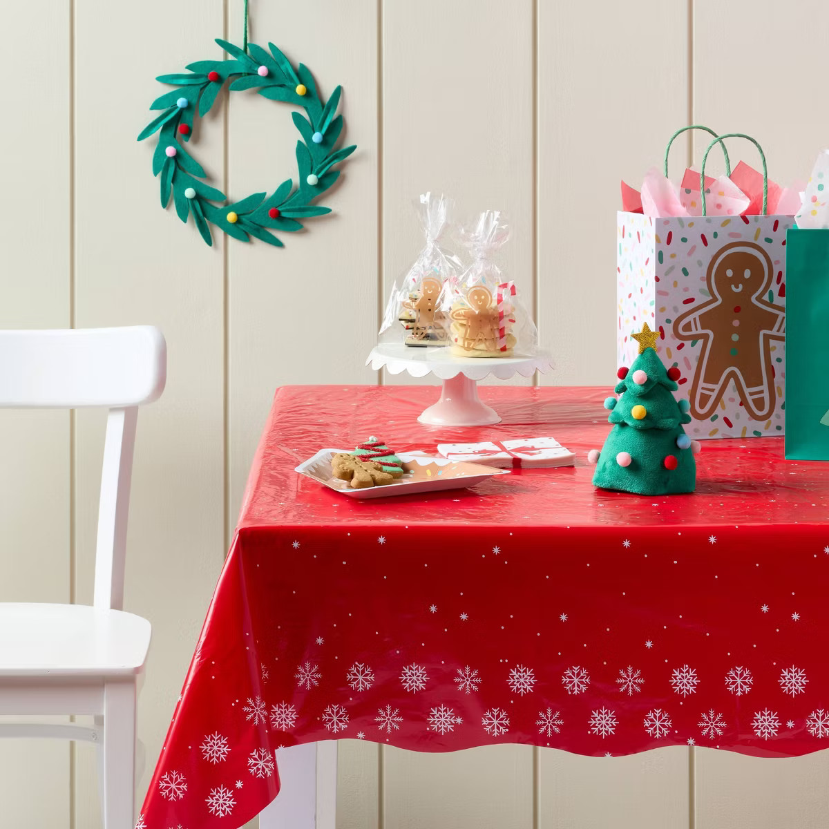 Christmas Snowflake Table Cover - Spritz™ | Target