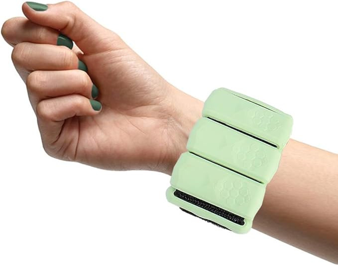 ENOKER Adjustable Wearable Wrist Ankle Weights, Yoga, Jogging, Pilates, Barbell, Aerobics, Walkin... | Amazon (US)