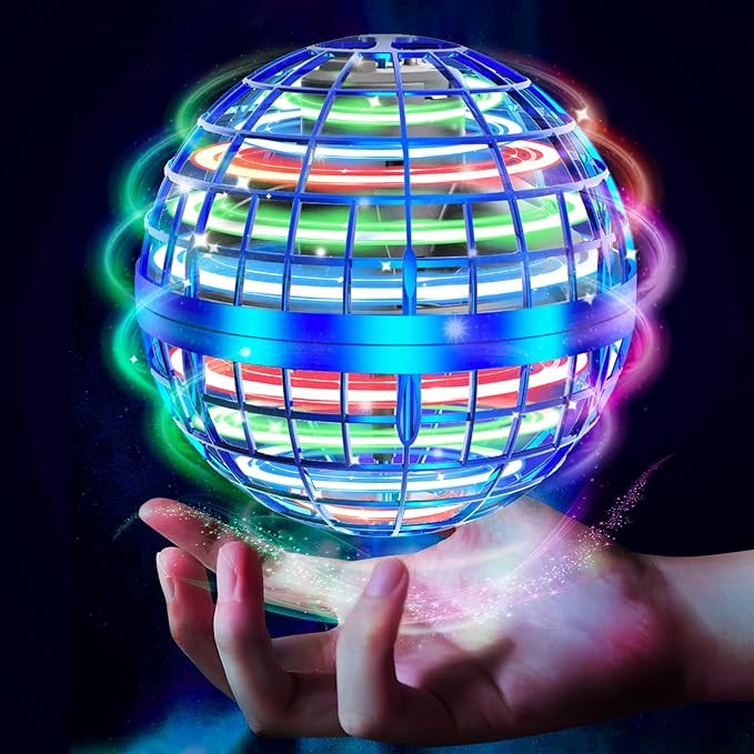 Tikduck Flying Orb Ball 2026 Toys Soaring Hover Boomerang Spinner Hand Controlled Mini Drone Cosm... | Amazon (US)