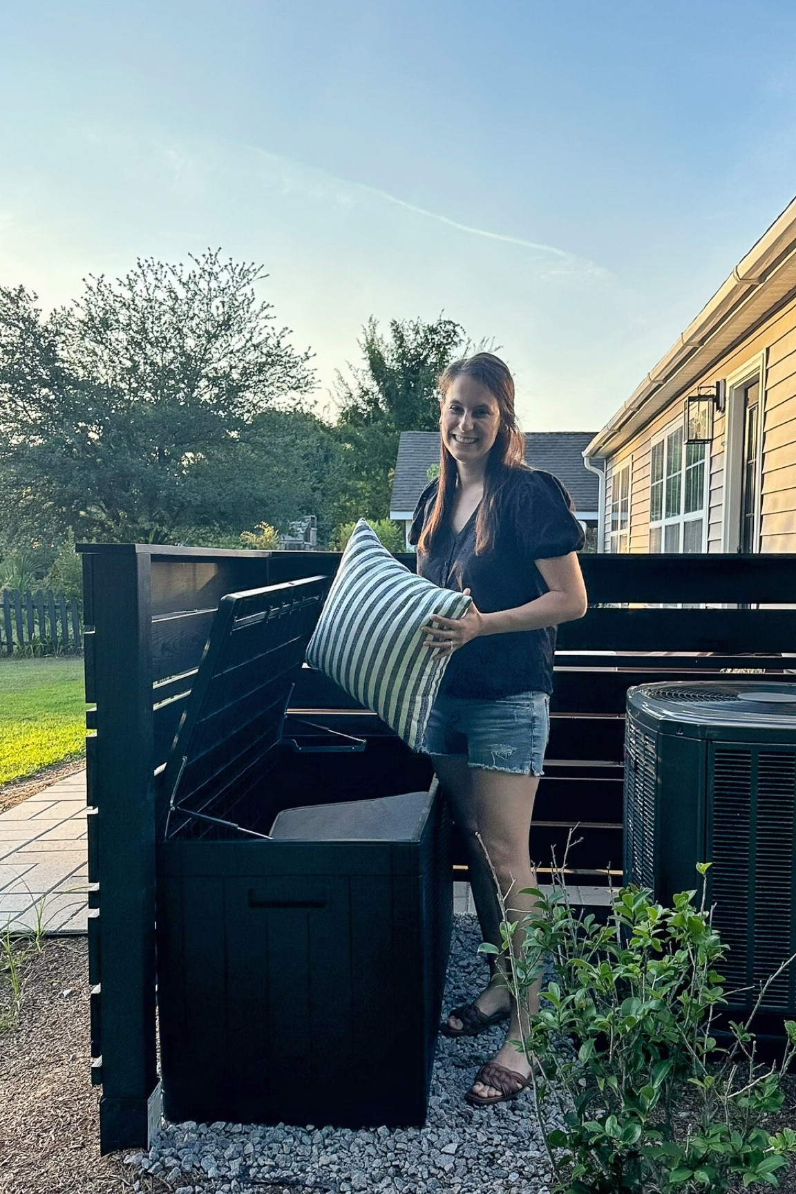 Outdoor storage box, waterproof deck box, patio storage solution, slow close outdoor storage box

#LTKHome