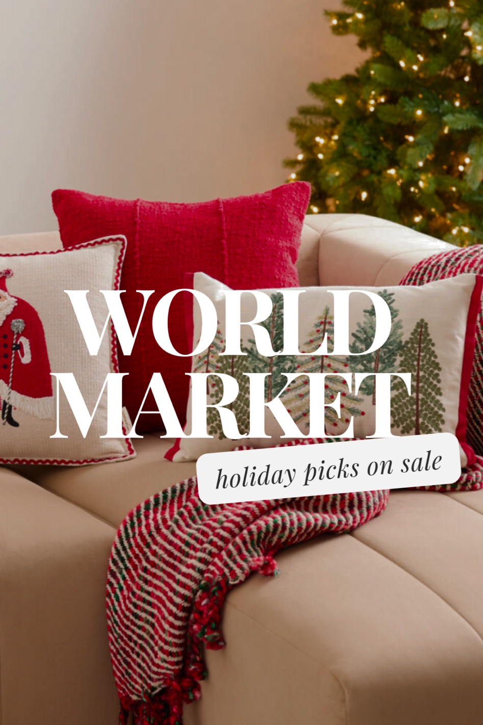 world market holiday decor on sale!! 

#LTKCyberWeek #LTKHoliday #LTKHome