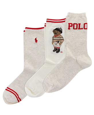 Women's 3-Pack Colorado Bear Socks | Macy's