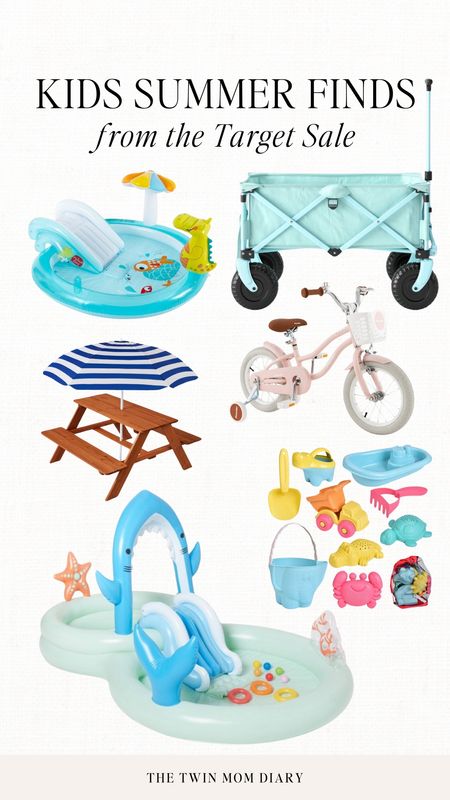 Target Sale - kids summer finds! 

Kiddie pool, target summer, inflatable pools, target finds,  toddler bike, beach cart

#LTKSeasonal #LTKfamily #LTKxTarget