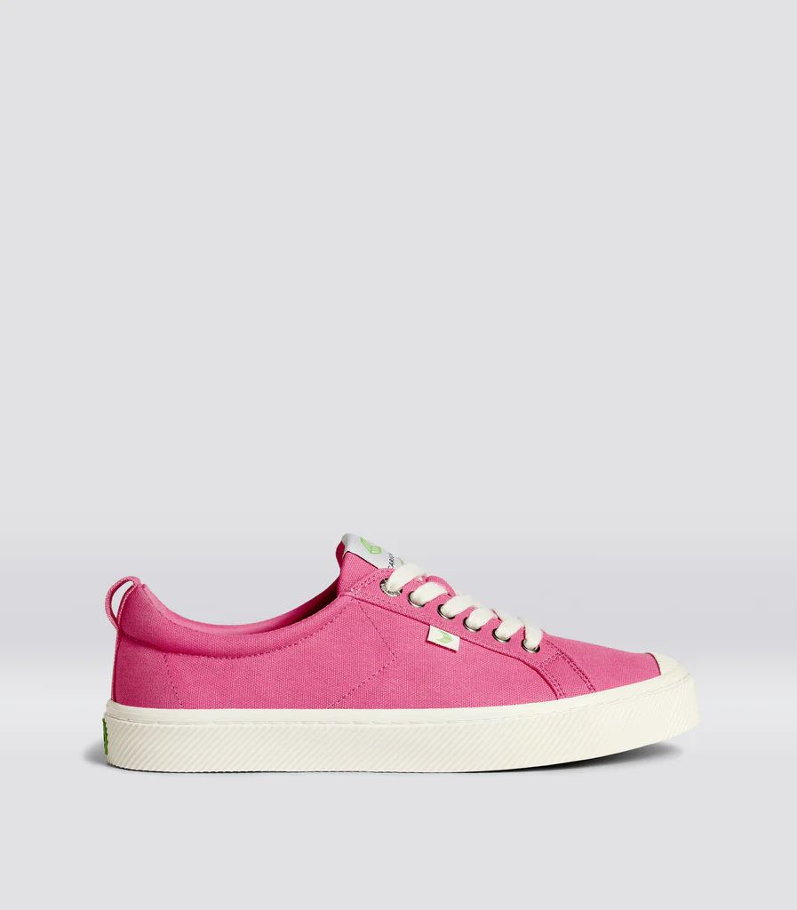 OCA Low Pink Lemonade Canvas Sneaker Women | Cariuma