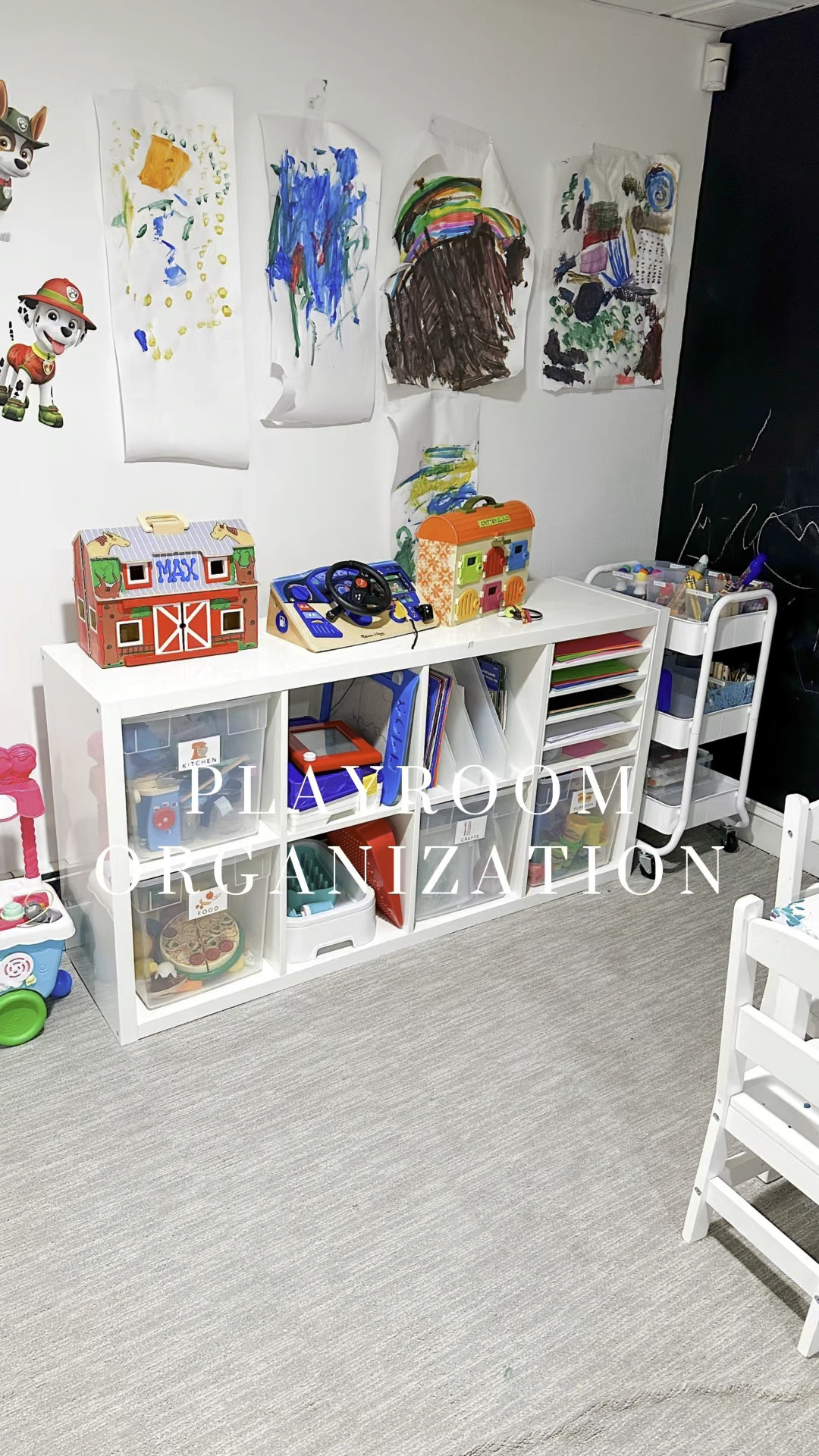 From cluttered chaos to playful paradise, we had so much fun creating a beautiful and organized playroom for these two sweet boys 🧸 

Decluttering was essential in creating room for all of the toys while also making room for more this holiday season 🎁 

Clear bins and cute picture labels make clean-up a breeze and a fun learning experience 🧹🌟

Need help getting holiday ready? Whether it’s a quick spruce or holiday decorating, we do it all so you don’t have to!🦃🎅🏻🕎 Send us a DM to schedule your FREE consultation 🤍
.
.
.
.
#HolidayGiftIdeas #LessStuffMoreJoy #fairfieldcountyct #westportct #fairfieldmoms #connecticutlife #stamfordmoms #westportmoms #norwalkmoms #wiltonct #connecticutliving #darienct #connecticutgram #ctsmallbusiness #203local #fairfieldcounty #fairfieldcountymoms #greenwichmoms #newcanaanct #newcanaanmoms #thecontainerstore #fairfieldct #westchestercounty #greenwichct #professionalorganizer #westonmoms #getorganized 

