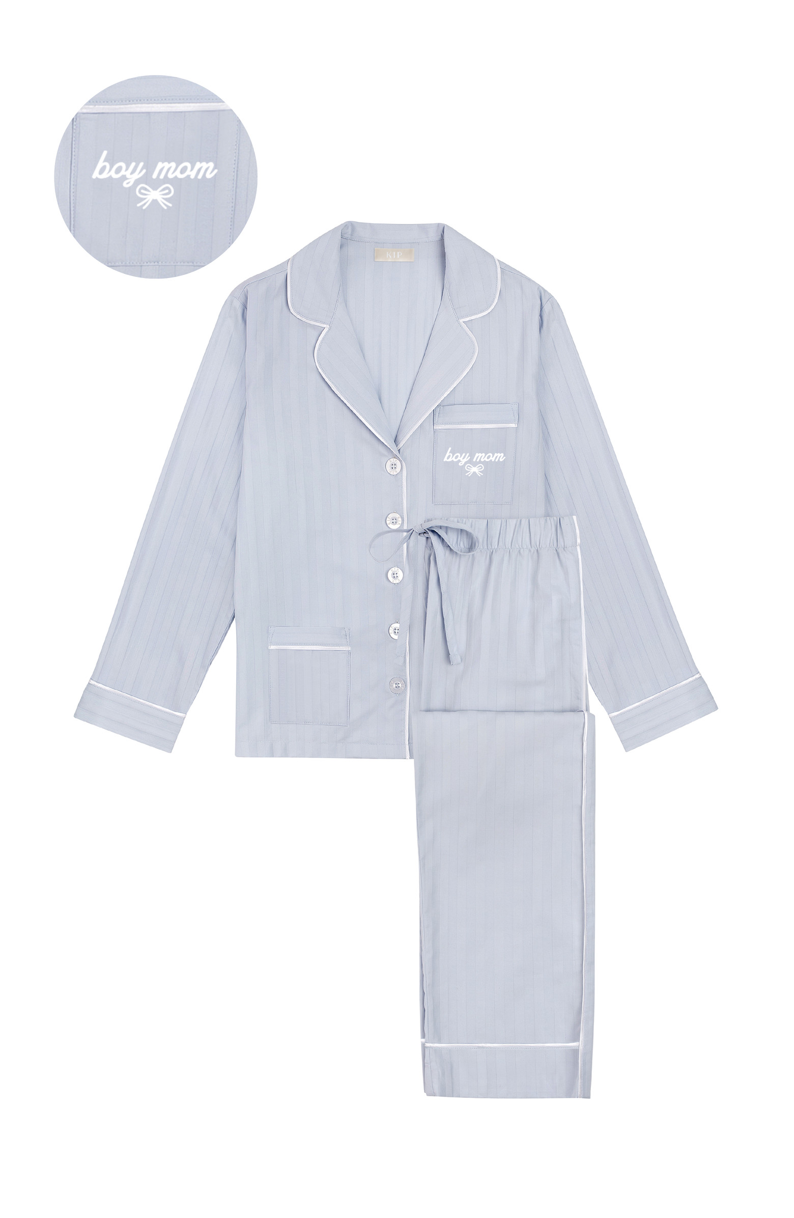KIP Boy Mom Cotton Pajama Set | Nordstrom | Nordstrom