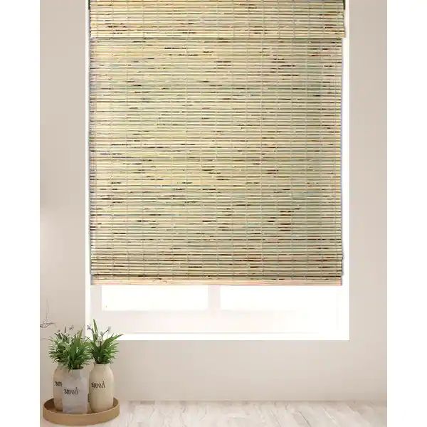 Arlo Blinds Petite Rustique 60-in. Bamboo Roman Shades - On Sale - Overstock - 9984650 | Bed Bath & Beyond