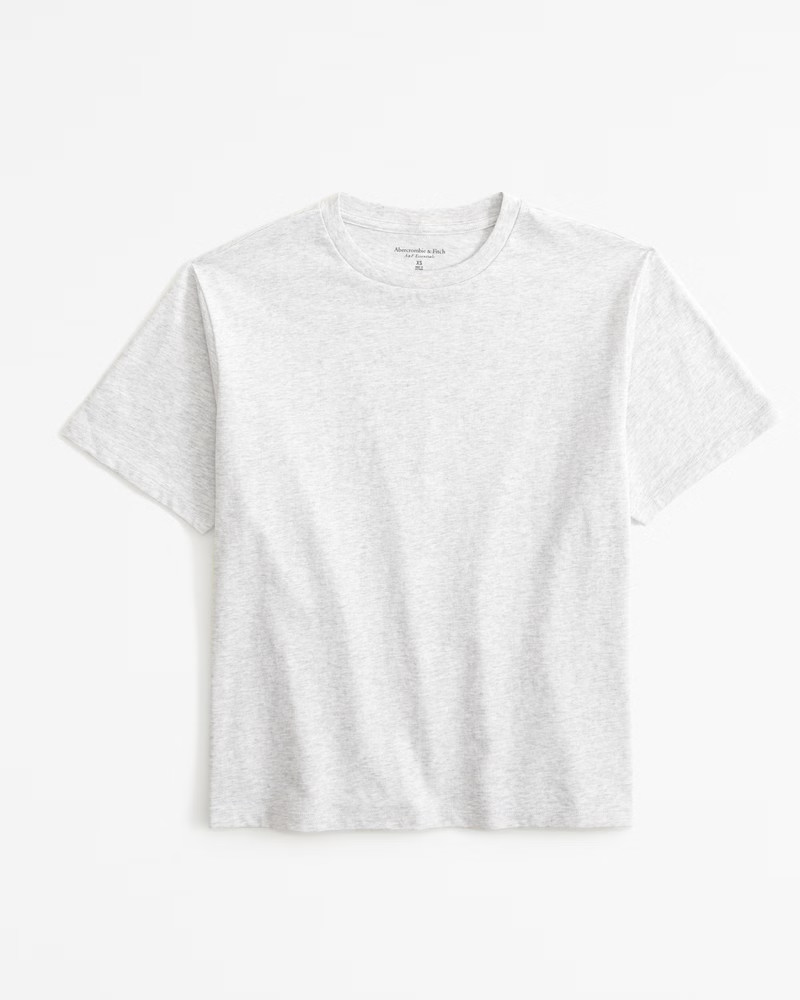 Essential Premium Polished Relaxed Tee | Abercrombie & Fitch (US)