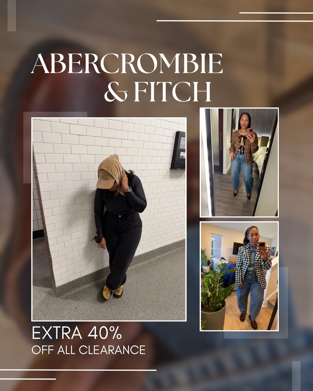 @abercrombie two-day sale ✨ Extra 40% off clearance on my favorite, curve-friendly staples — timeless pieces I actually wear on repeat 🤎 #abercrombiepartner

#LTKgrwm #LTKdayinmylife #LTKootd