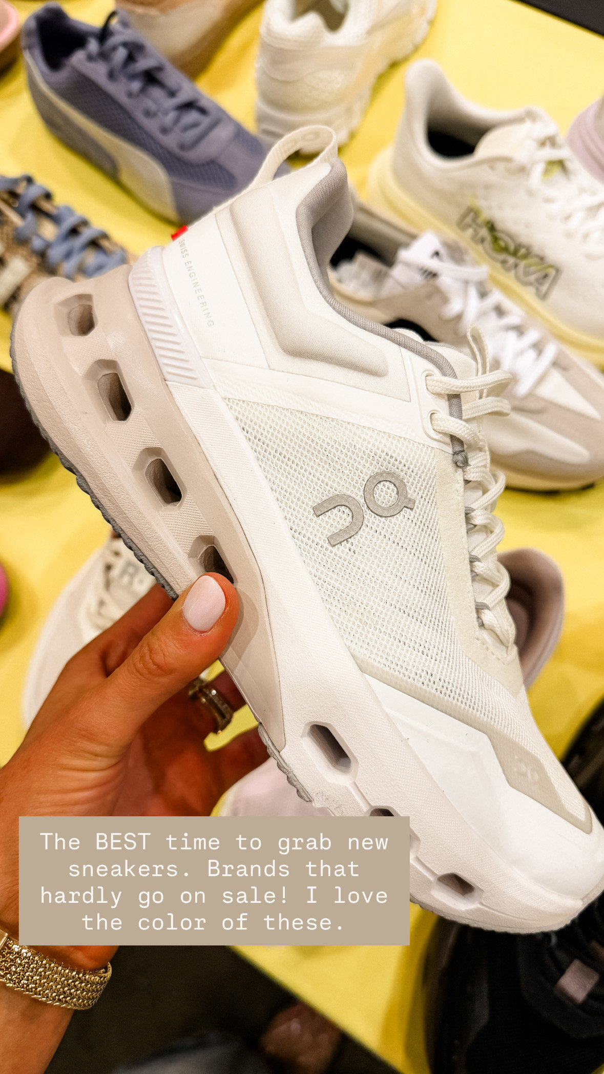 I have been wearing On Clouds for years and love them! They are a brand that I get so excited about being included in the NSale!

Loverly Grey, tennis shoes, on clouds, Nordstrom anniversary sale, NSale 

 #LTKSaleAlert