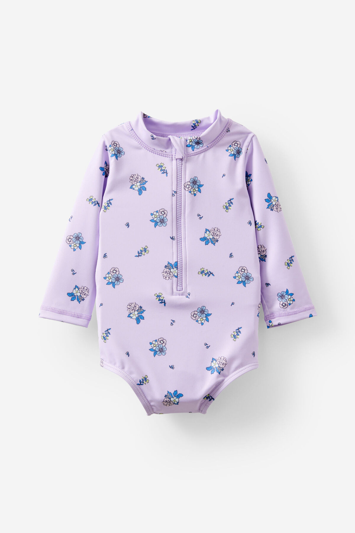 Lucy Long Sleeve Ruffle Back Swimsuit | Cotton On (US)