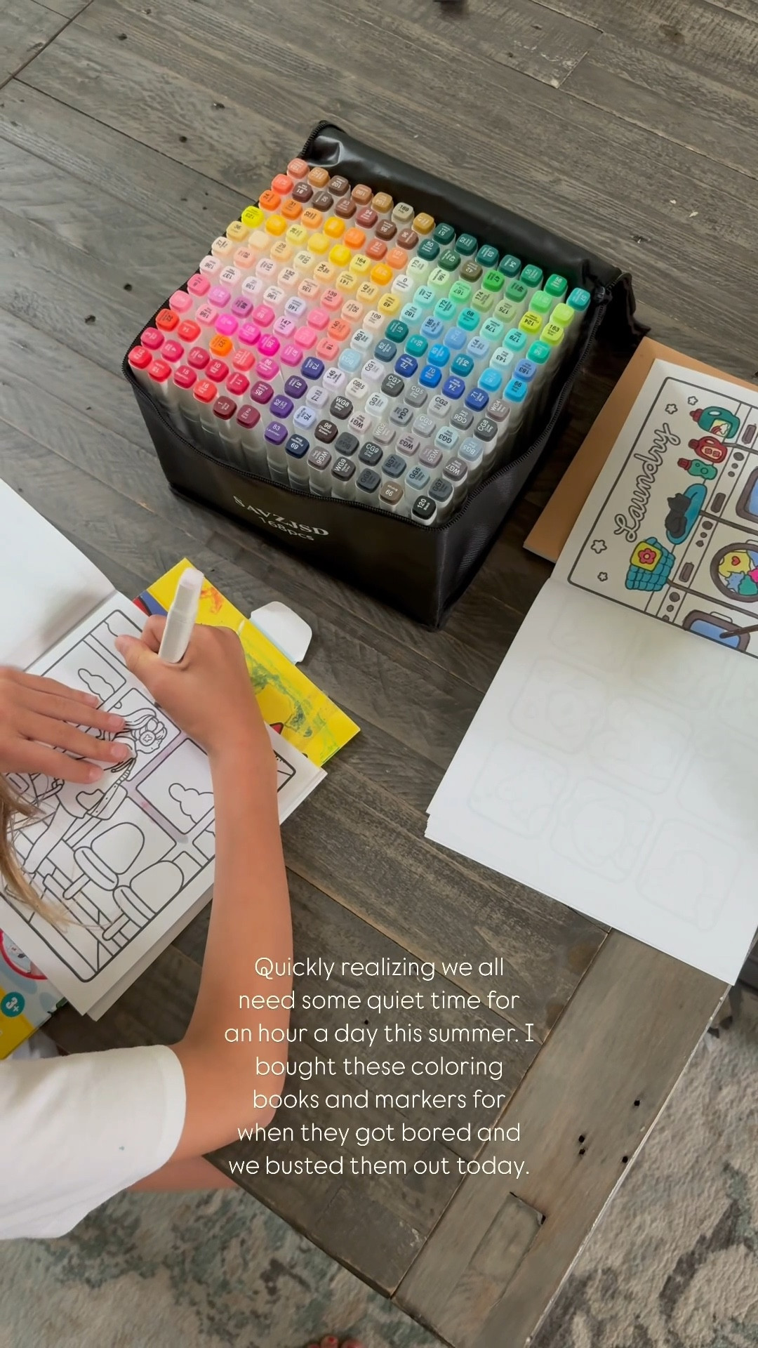 Necessary quiet activities for kids in the summer! These coloring books are so precious and I love the variety and colors of these markers!

#LTKFindsUnder50 #LTKFamily #LTKKids