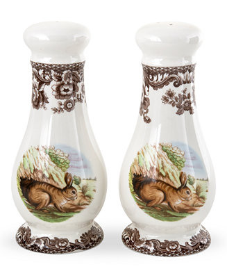Spode Woodland Salt & Pepper Shakers - Macy's | Macy's