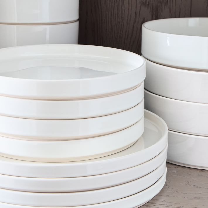 Straight-Sided Stoneware Dinnerware Collection | West Elm (US)