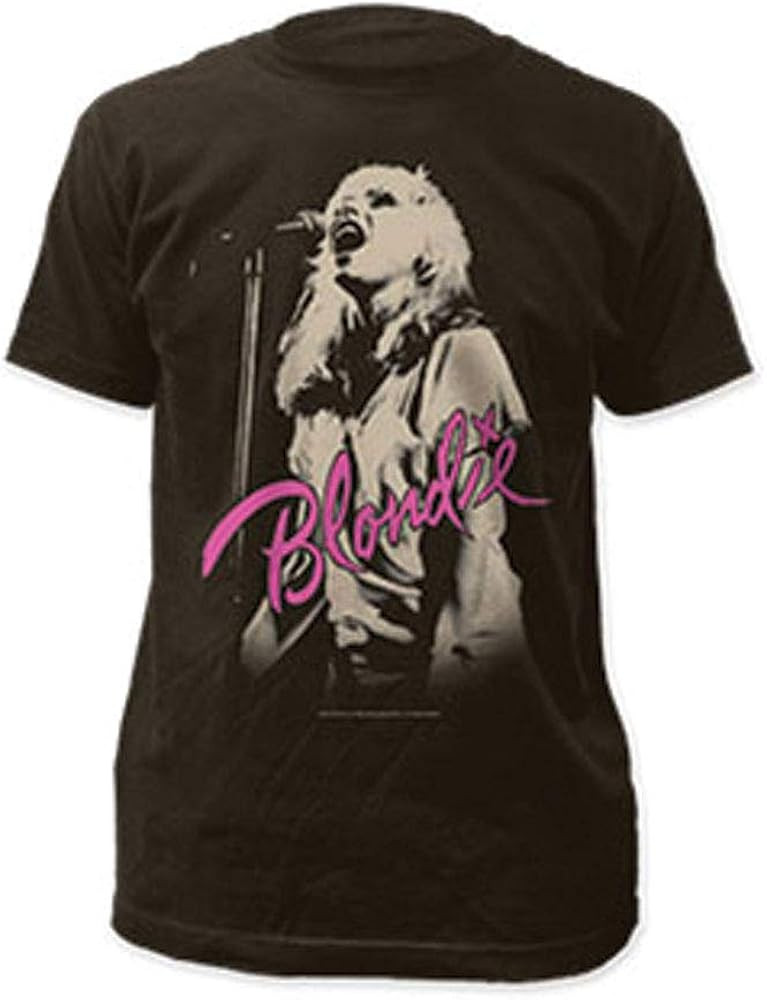 Blondie Mic Fitted Jersey tee | Amazon (US)