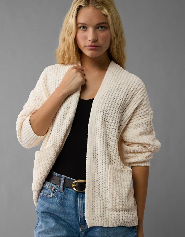 AE Open Front Cardigan | American Eagle Outfitters (US & CA)