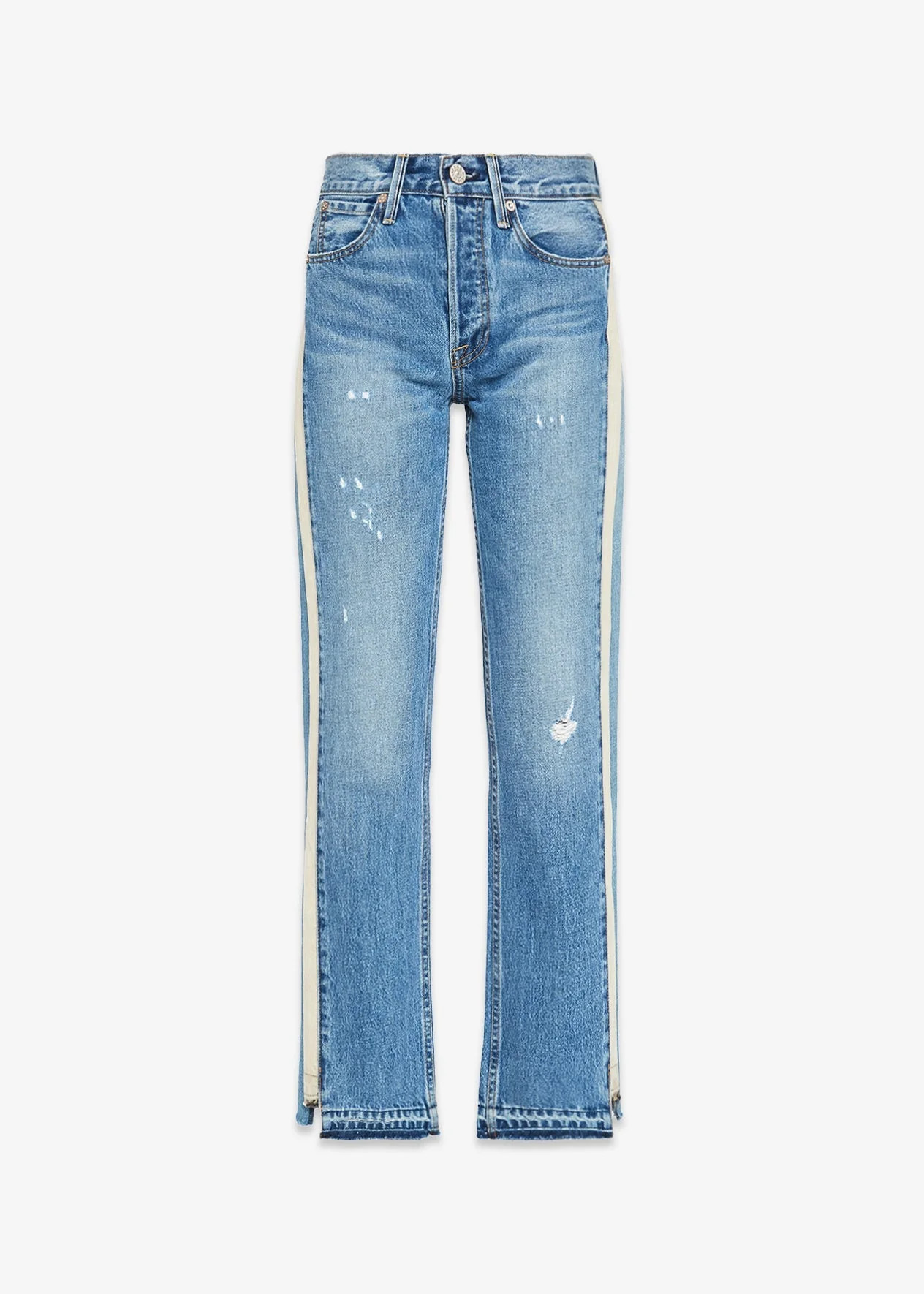 Noend Women's Remastered Upcycled Crop Straight Jeans | NOEND Denim