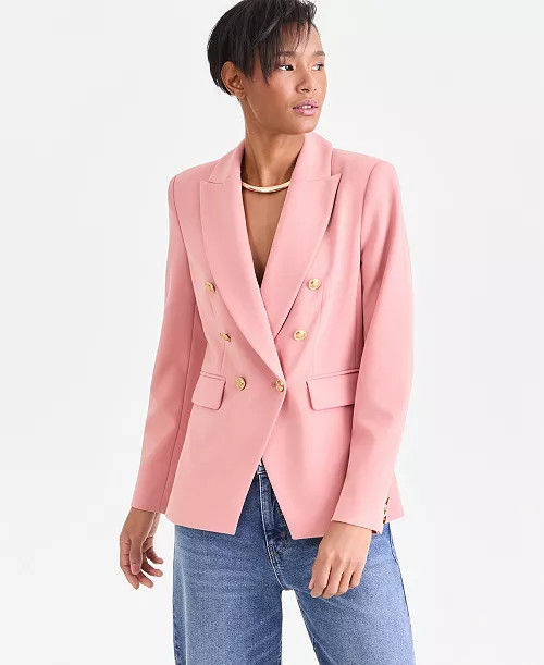 Women's Double-Breasted Blazer | Macy's
