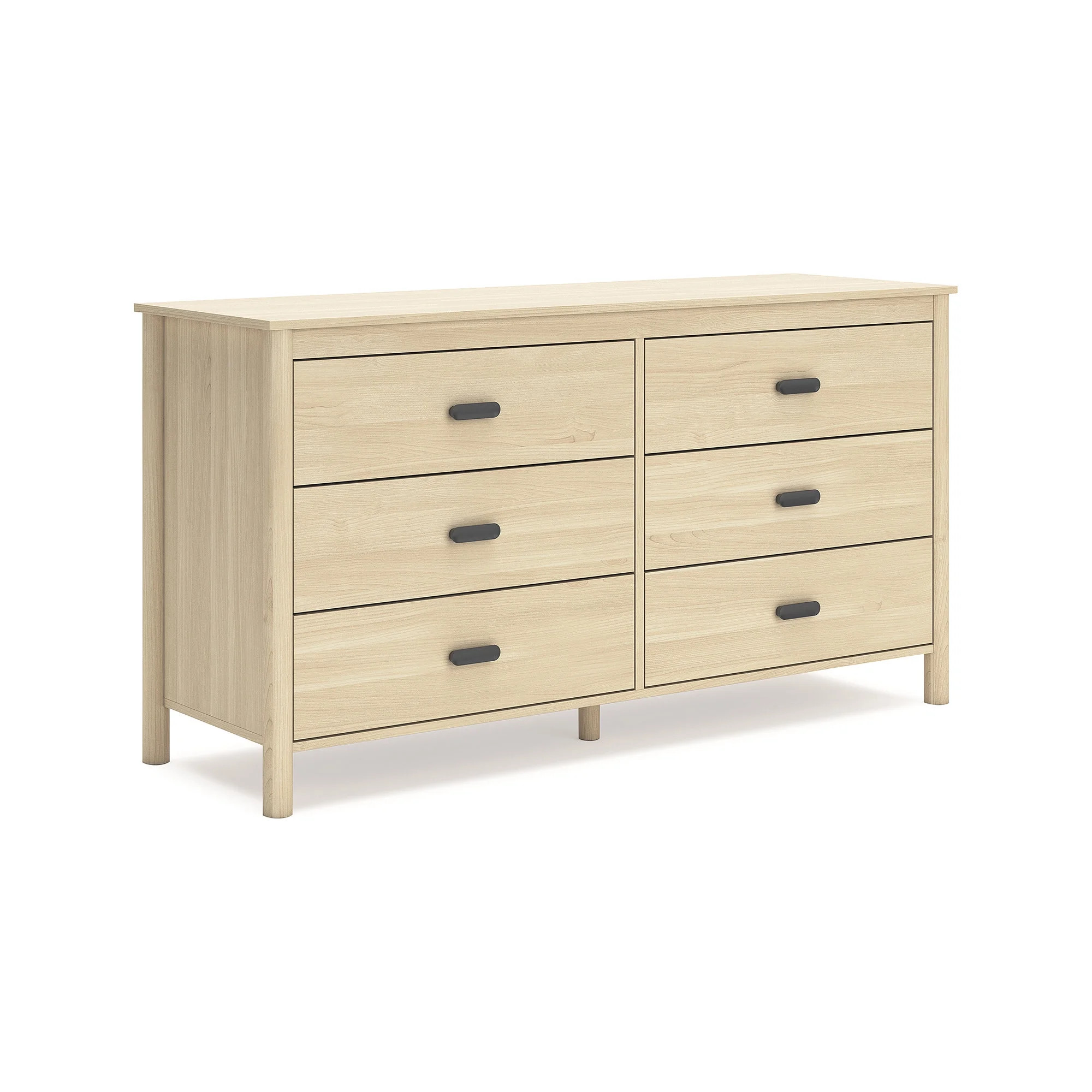 Signature Design by Ashley Cabinella Six Drawer Dresser, Tan | Walmart (US)