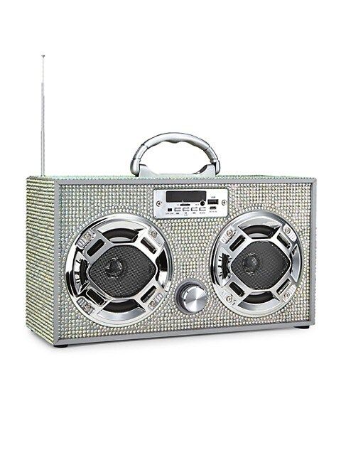 Bling Couture Bluetooth Boombox | Saks Fifth Avenue