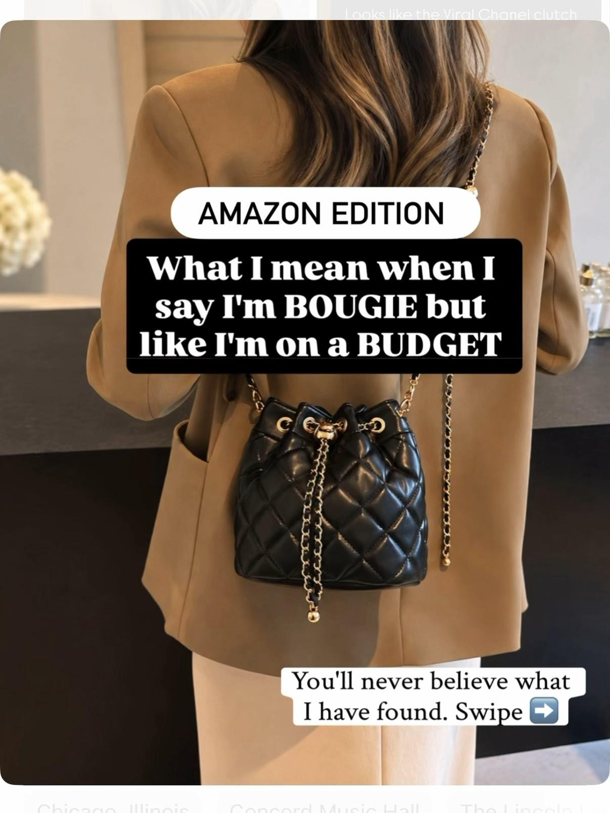 Amazon bougie on a budget finds! Designer inspired accessories, designer look for less, amazon finds 

 