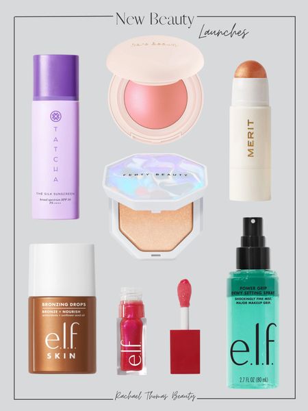 New Beauty Launches I’m excited to try!

1. Tatcha Silk Sunscreen Spf 50 Weightless Mineral Sunscreen.

2. Rare Beauty Soft Pinch Luminous Powder Blush.

3. Merit Day Glow Highlighting Balm.

4. Fenty Beauty Demi Glow Light Diffusing Highlighter (I heard this this great for mature skin). 

5. ELF Bronzing Drops.

6. ELF Jelly Pop Lip Oil.

7. ELF Power Grip Dewy Setting Spray.

#LTKover40 #LTKfindsunder100 #LTKbeauty
