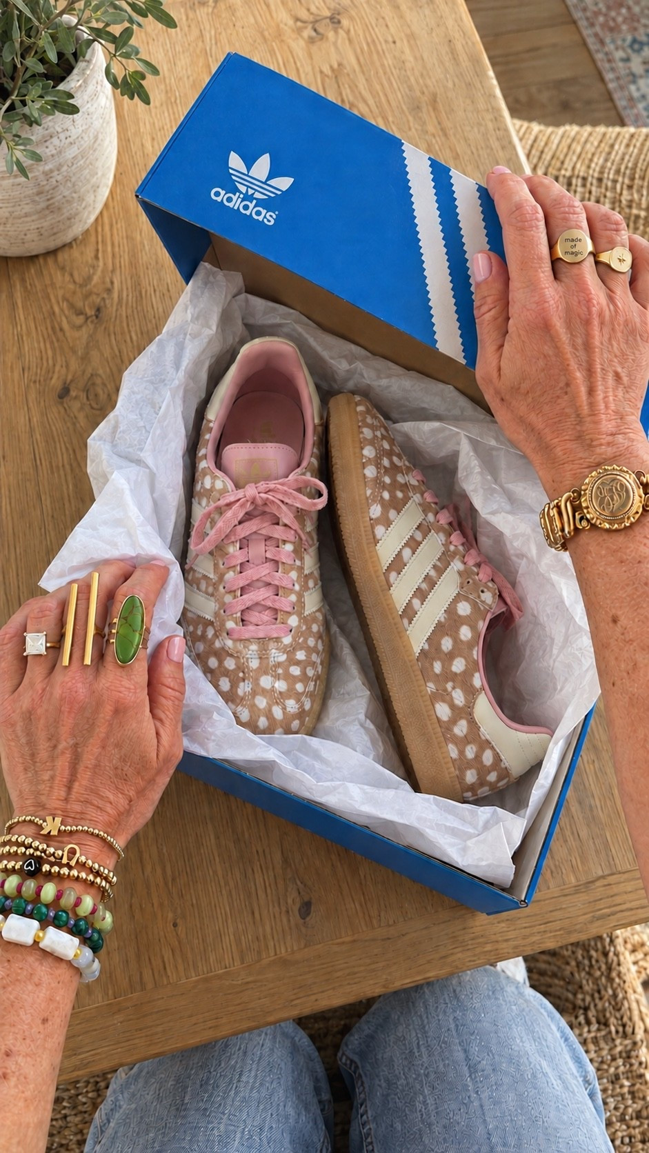 Deer print adidas Sambas 🤩
