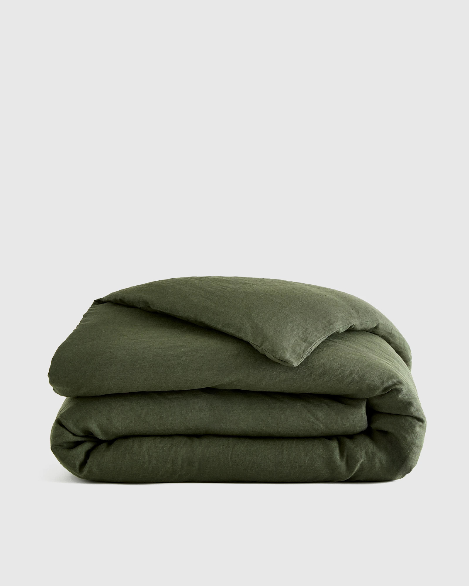 Linen Duvet Cover | Quince in Pine | Quince