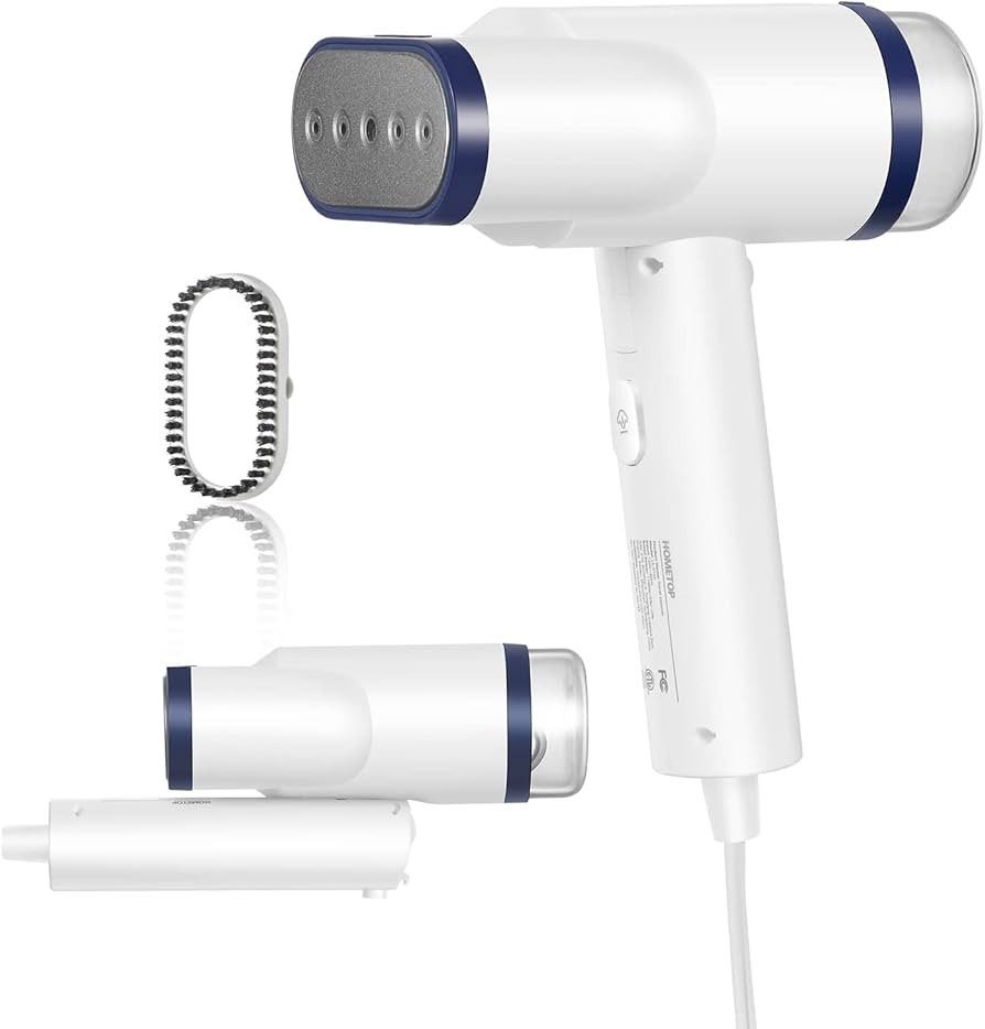 HOMETOP Handheld Steamer for Clothes, 2 in 1 Foldable Garment Steamer, 40s Heat-up, 1300W Powerfu... | Amazon (US)