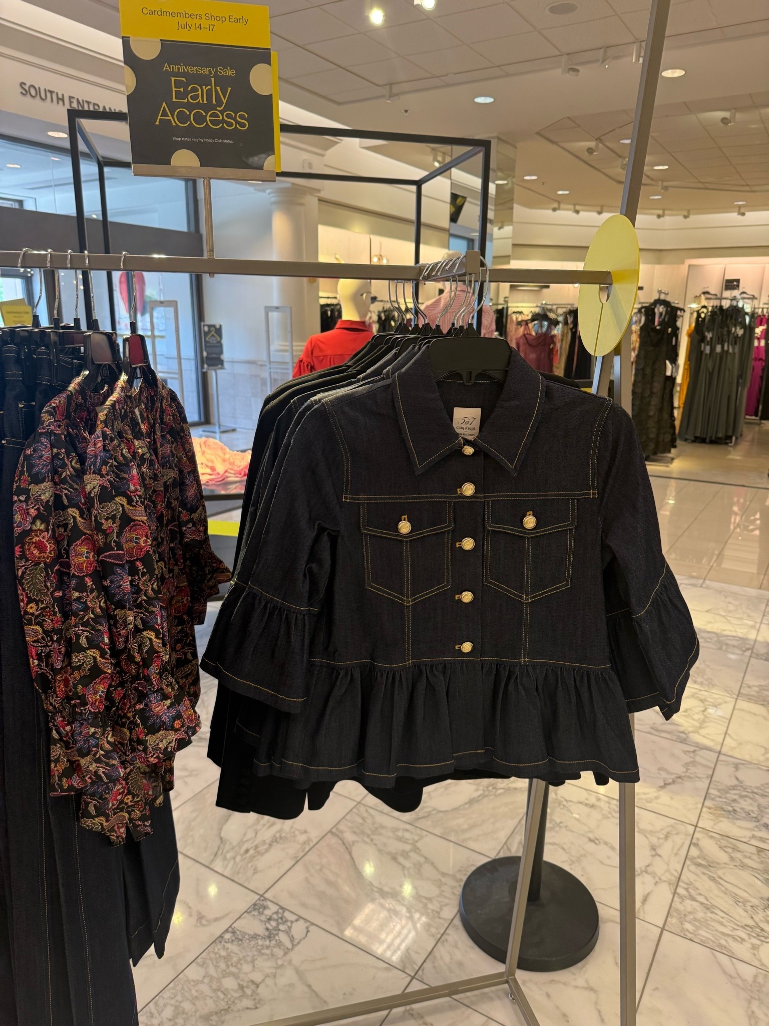 Anniversary Sale at Nordstrom, beautiful jean piece!