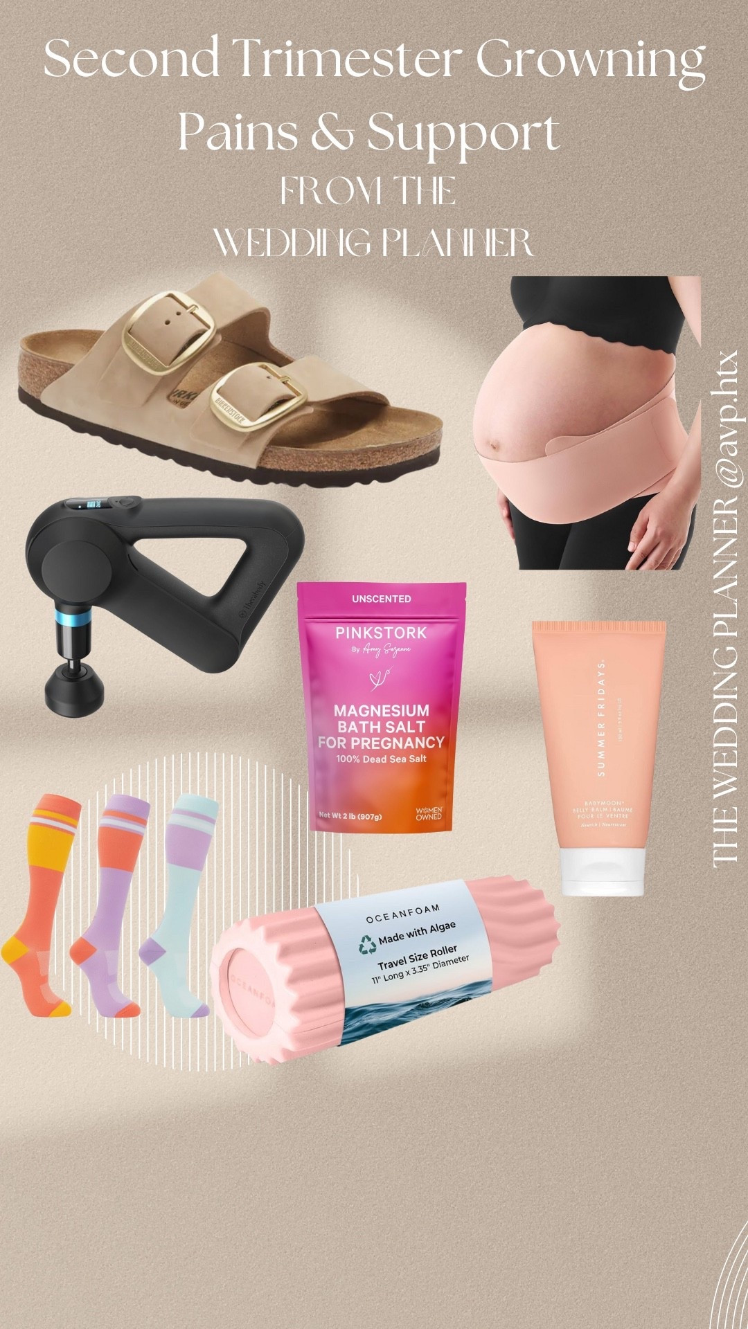 By the middle of my 2nd trimester, round ligament pain + swollen ankles were no joke 😅 Linking the little things that helped me feel supported and comfortable through the growing pains. #PregnancySupport #FTM 


#LTKBump #LTKBaby